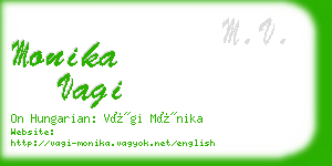 monika vagi business card